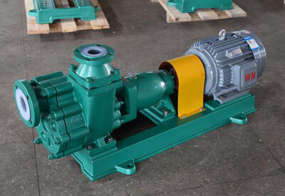 氟塑料自吸泵出口壓力降低，揚程達不到是什么原因呢？