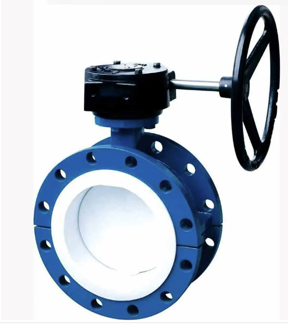  D341F46型法蘭襯氟蝶閥